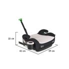 Cangaroo I-Swift i-Size ülésmagasító 125-150 cm pohártartóval - Fekete/rózsaszín 