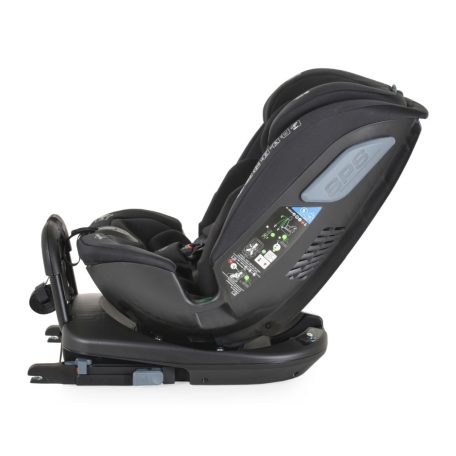 Cangaroo Gravity I-Size 360°-ban forgatható ISOFIX gyermekülés (40-150 cm) - Fekete