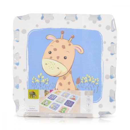 Moni Toys szivacs puzzle 9 db-os - Safari