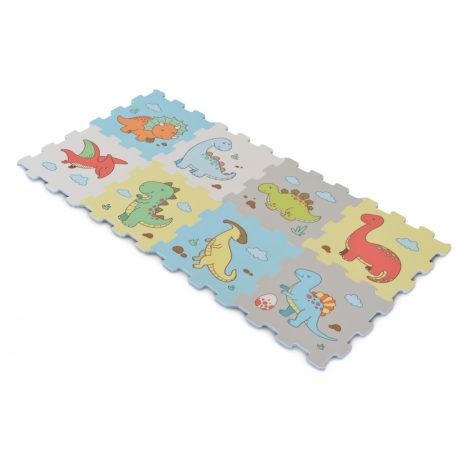 Moni Toys szivacs puzzle 8 db-os - Dinoszauruszok