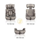 Caretero Falcon i-Size biztonsági autósülés  76-150 cm - Grey