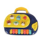 YaLi Toys Műanyagjáték zongora állatokkal - kék