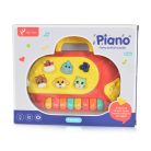 YaLi Toys Műanyagjáték zongora állatokkal - piros 