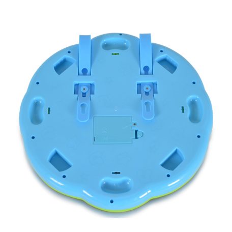 Műanyag zenélő activity asztal - kék/zöld