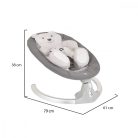 Moni Ari 2 in1 elektromos hinta és pihenőszék - szürke maci 