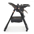 Moni LINDO multifunkciós etetőszék (ajándék szilikon előke, kanál és villa) - Fekete