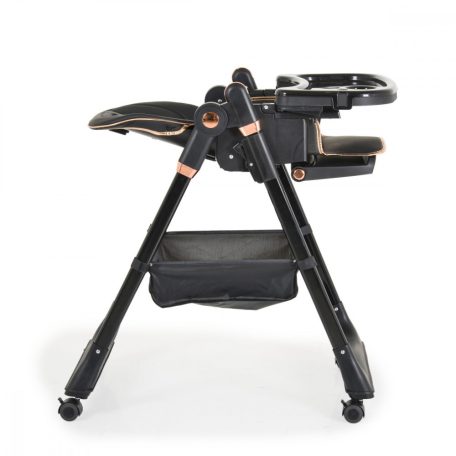 Moni LINDO multifunkciós etetőszék (ajándék szilikon előke, kanál és villa) - Fekete