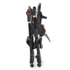 Moni LINDO multifunkciós etetőszék (ajándék szilikon előke, kanál és villa) - Fekete