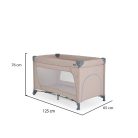 Cangaroo One Touch 1 szintes utazóágy egy kézzel csukható - Bézs