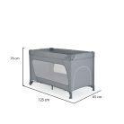 Cangaroo One Touch 1 szintes utazóágy egy kézzel csukható - S.szürke