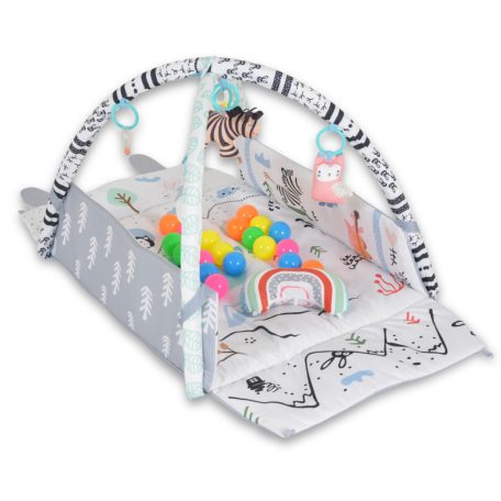 Happy Space játszószőnyeg - állatos