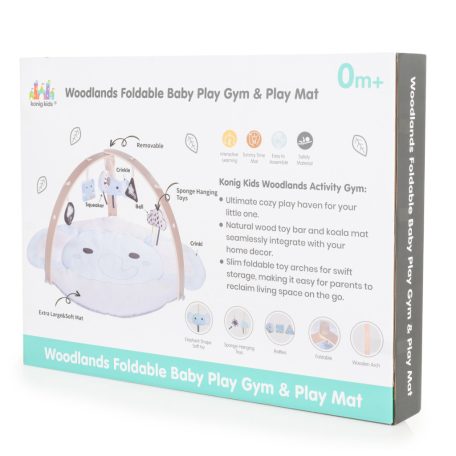 Konig kids Játszószőnyeg - Kék Elefánt