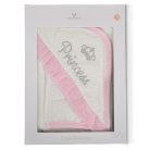 Cangaroo Cute Princess kapucnis törölköző 75x75 cm 