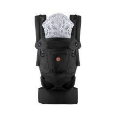   Cangaroo Bora bébi hordozó/kenguru 3 poziciós 15 kg - Fekete