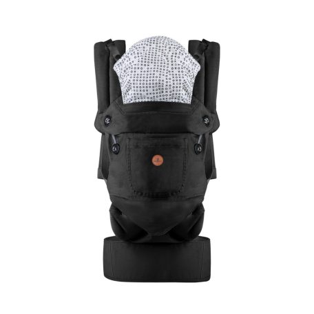 Cangaroo Bora bébi hordozó/kenguru 3 poziciós 15 kg - Fekete