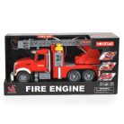 Fiú játék Tűzoltó autó hanggal és vízspriccelő funkcióval 36 cm - piros