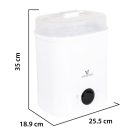 Cangaroo Cai cumisüveg sterilizáló és szárító LCD kijelzővel 