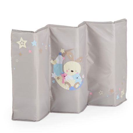 Moni Sleepy multifunkciós utazóágy - szürke