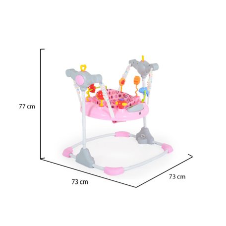 Moni Vista interaktív ugráló - Rózsaszín 