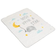 Cangaroo Takaró Wish upon a star 110x140cm - fehér