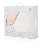 Cangaroo Softy pihe puha takaró 80x110 cm - Sweet hugs rózsaszín 