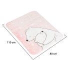 Cangaroo Softy pihe puha takaró 80x110 cm - Sweet hugs rózsaszín 