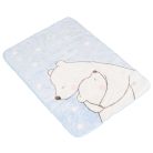 Cangaroo Softy pihe puha takaró 80x110 cm - Sweet hugs kék