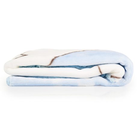 Cangaroo Softy pihe puha takaró 80x110 cm - Sweet hugs kék