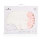 Cangaroo Baba takaró Little Friends 80x110 cm - rózsaszín 