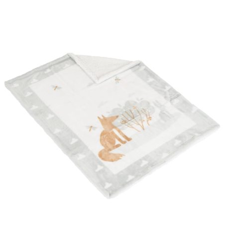 Cangaroo Baba takaró Little Friends 80x110 cm - szürke 