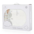 Cangaroo Baba takaró Little Friends 80x110 cm - szürke 