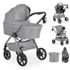 Cangaroo Unique 3:1 multifunkciós babakocsi 22kg-ig - Silver