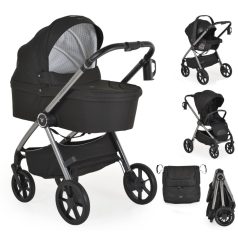 Cangaroo Unique 3:1 multifunkciós babakocsi 22kg-ig - Black