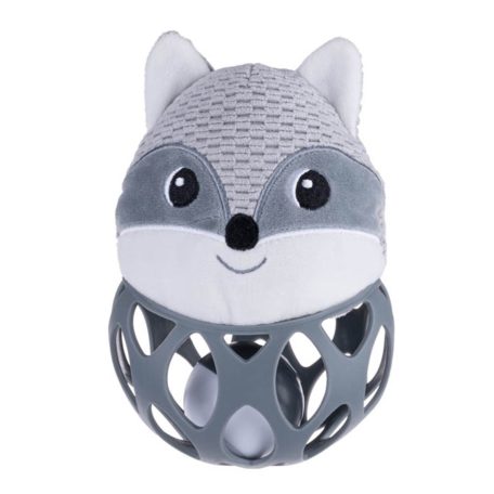 Bali Bazoo gömb csörgő rágóka - szürke róka