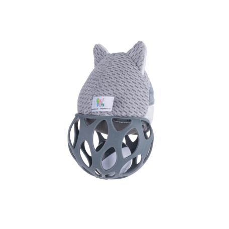 Bali Bazoo gömb csörgő rágóka - szürke róka