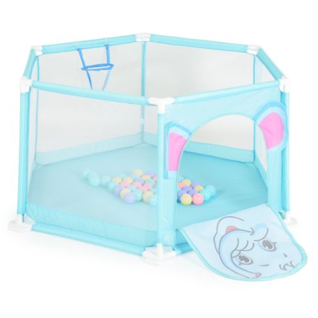 Moni Toys labdamedence 50 db labdával - kék