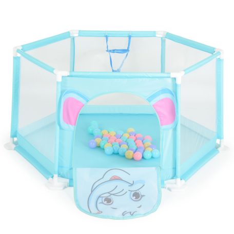 Moni Toys labdamedence 50 db labdával - kék