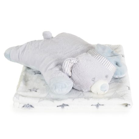 Cangaroo Sleepy bear babatakaró 75x90 cm - szürke 