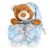 Cangaroo Addie bear babatakaró 75x90 cm - kék