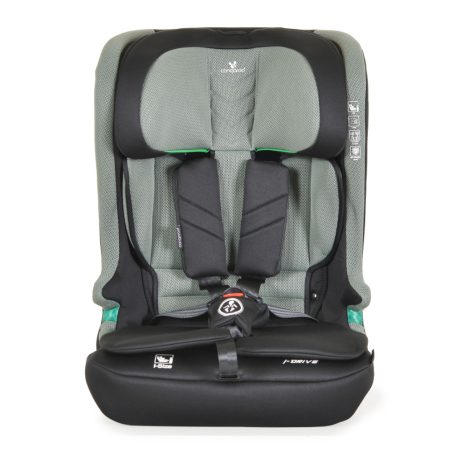Cangaroo I-Drive biztonsági autósülés 76-150cm - Twill Green