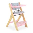Cangaroo Caramel fa etetőszék - Rózsaszín 