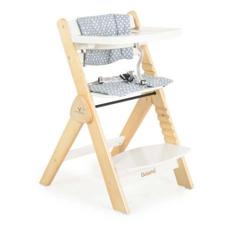 Cangaroo Caramel fa etetőszék - Fehér