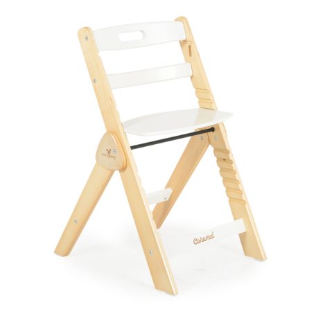 Cangaroo Caramel fa etetőszék - Fehér