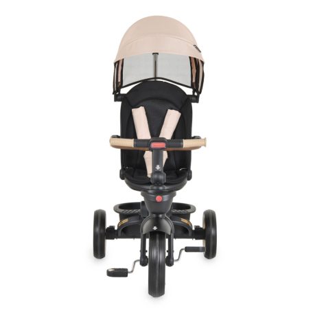 Byox Jasper tricikli összecsukható (forgatható üléssel) - Bézs