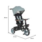 Byox Jasper tricikli összecsukható (forgatható üléssel) - Zöld