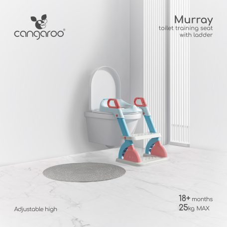 Cangaroo Murray lépcsős wc szűkítő - pink