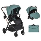 Moni Bingo 2:1 babakocsi szett - Marine-green