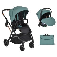 Moni Bingo 2:1 babakocsi szett - Marine-green