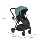 Moni Bingo sport babakocsi - Marine green