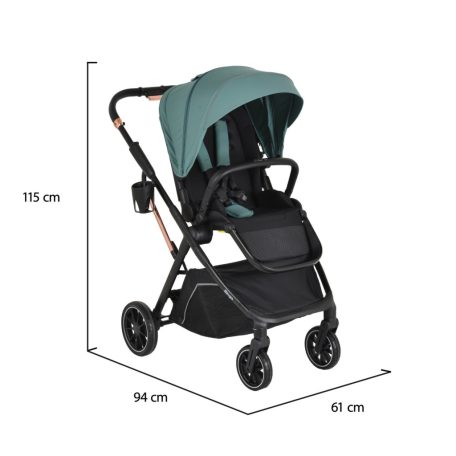 Moni Bingo sport babakocsi - Marine green